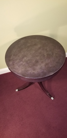 table top with epoxy