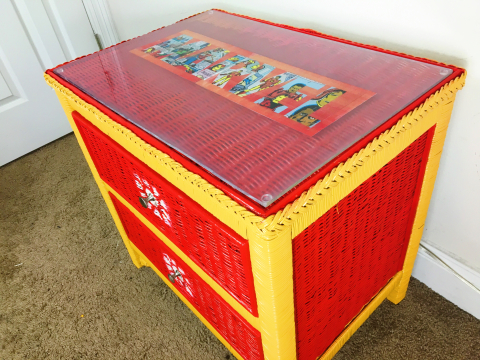 Iron Man Themed Nightstand | Ashley Makes It