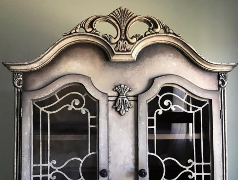 Romantic Jacobean Hutch