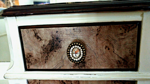 Knob Detail and Drawer Close Up