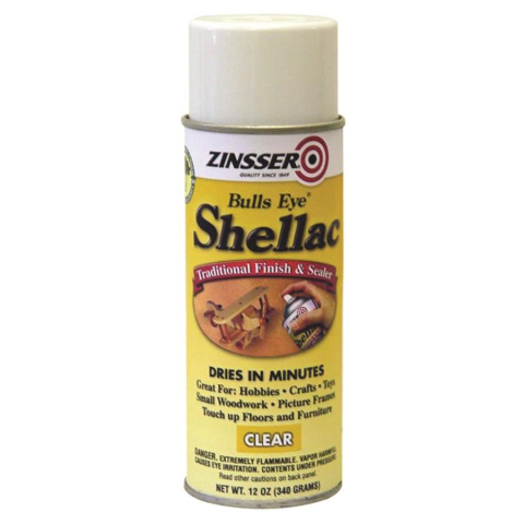 Zinsser Bulls Eye Shellac Used as Isolation Coat